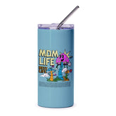 Mom Life Best Life Colorful Tumbler product